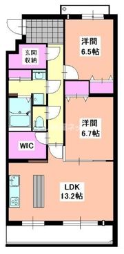 グランシャトーⅢの間取り画像