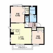 クレールソフィア Bの間取り画像