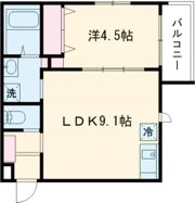 MELDIA東青梅の間取り画像