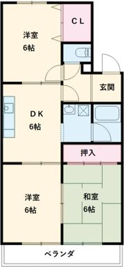 サンバレー本林の間取り画像