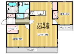 ナルチガサキの間取り画像
