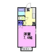 ハイツ高橋A棟の間取り画像