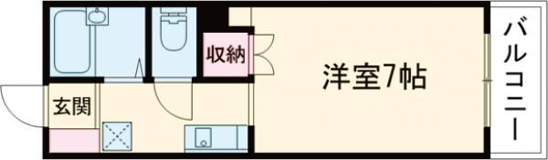 メゾンルミエールの間取り画像