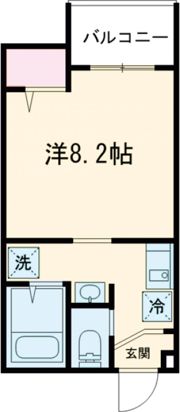 MELDIA東青梅の間取り画像
