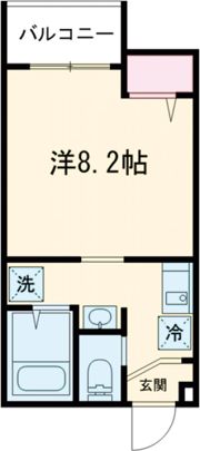 MELDIA東青梅の間取り画像