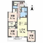 Avance東草深EASTの間取り画像