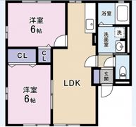 コーポ南Ⅱの間取り画像