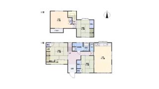 さぬき市志度賃貸戸建の間取り画像