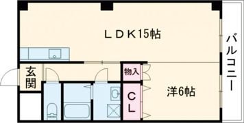 ブロッサム氷室の間取り画像