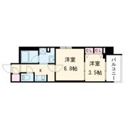 S-RESIDENCE天満橋arの間取り画像