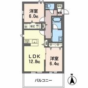 ソレイユ祈年の間取り画像