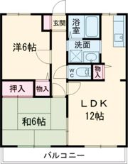 サンガーデンアケヒの間取り画像