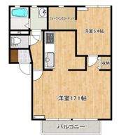 プレステージBの間取り画像