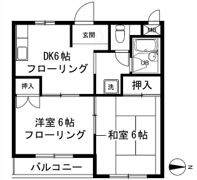 21サンハイムの間取り画像