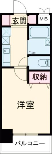 AuroraCourt兵庫駅前の間取り画像