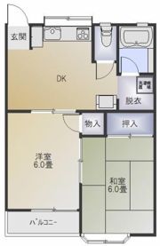 グレースコート2の間取り画像