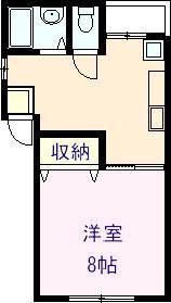 ハイツベルフロール A棟の間取り画像