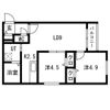 グランデール南郷の間取り画像