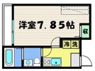 サントス堀川紫明の間取り画像