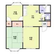 アネックスオガワA棟の間取り画像