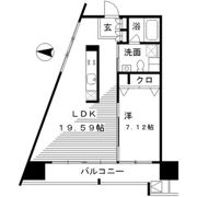 レジディア東桜Ⅱの間取り画像