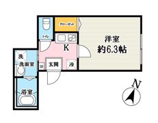 キャメル入間東藤沢2の間取り画像