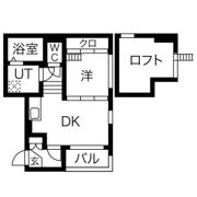 ハーモニーテラス二番Vの間取り画像