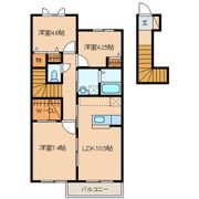 メゾン下方の間取り画像