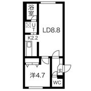 ecoa豊平公園の間取り画像