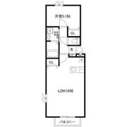 アスコット福田町の間取り画像