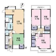 神戸市西区の間取り画像