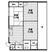 サンライズ大塩の間取り画像