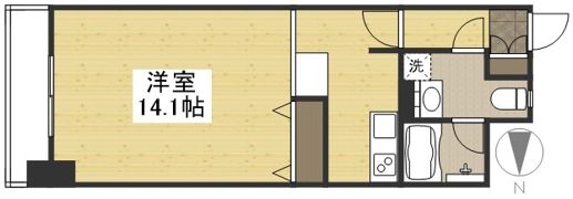 INITIA KUWADACHOの間取り画像