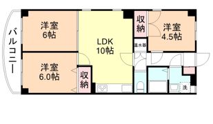 藤ハイツの間取り画像