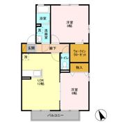 ラ・プランタンC・D Dの間取り画像