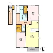 フローラルあすみの間取り画像