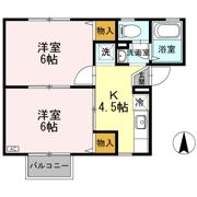 プレジール・エヌの間取り画像