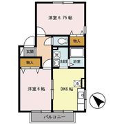 El duo･Apisの間取り画像