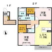 マシェリS Ⅱの間取り画像