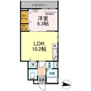 メロディア寿の間取り画像
