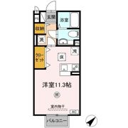 アベニール羽田の間取り画像