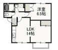 アイリス Bの間取り画像