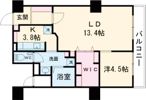 第一皐月マンションの間取り画像