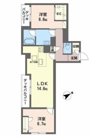 ジョイ フィールドの間取り画像