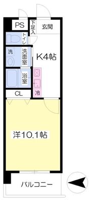 フォルテ姫原の間取り画像