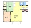 ヴィラ丹波屋Bの間取り画像