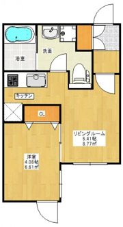 【庚午北】ヴィラ博丈(ヒロタケ)庚午北の間取り画像