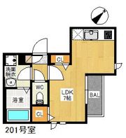 GRANDTICプランタン井尻の間取り画像