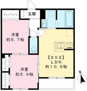 シャルマン ドミールの間取り画像