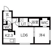Sanremo豊平(サンレモ)の間取り画像